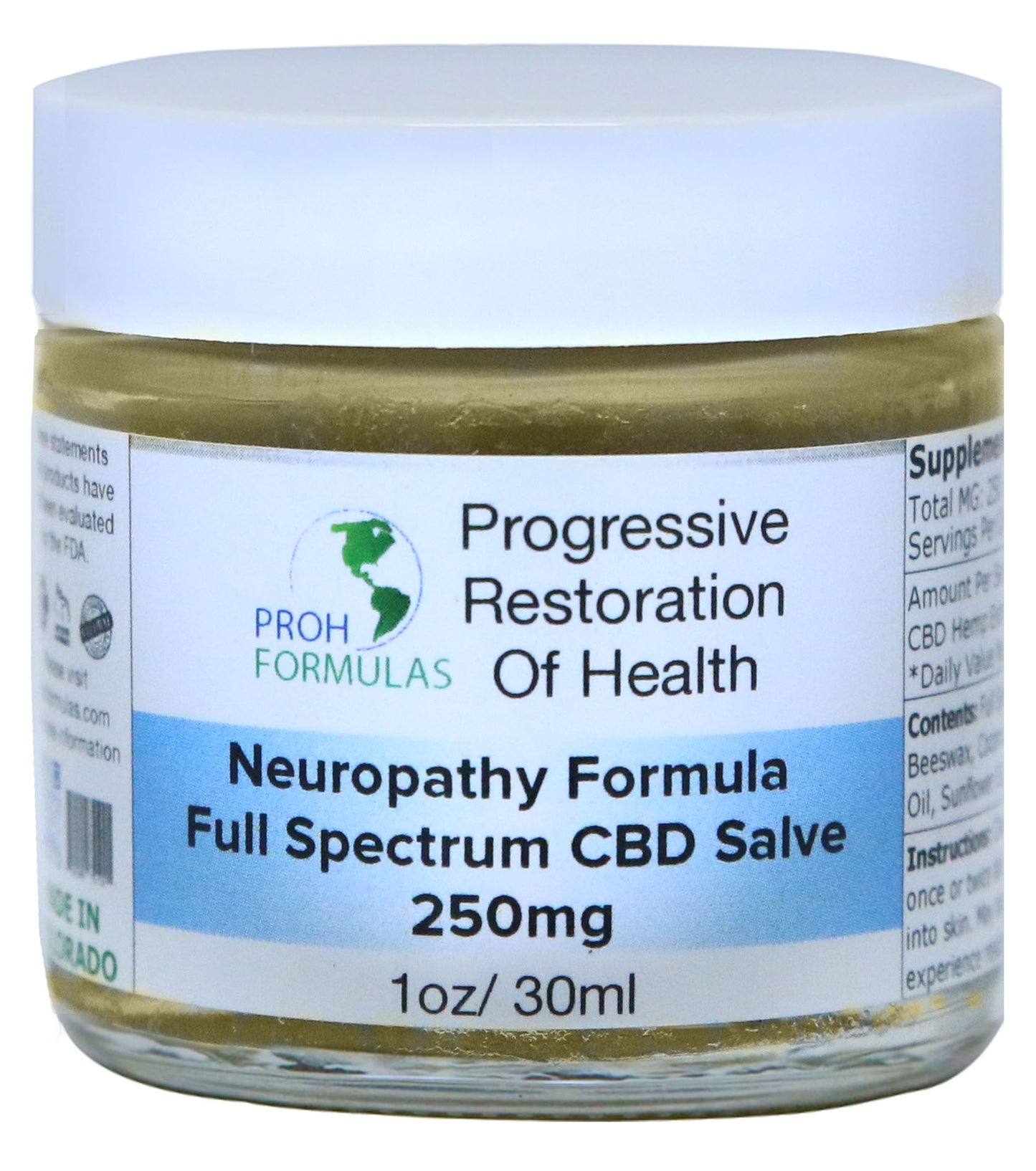 CBD Neuropathy Salve